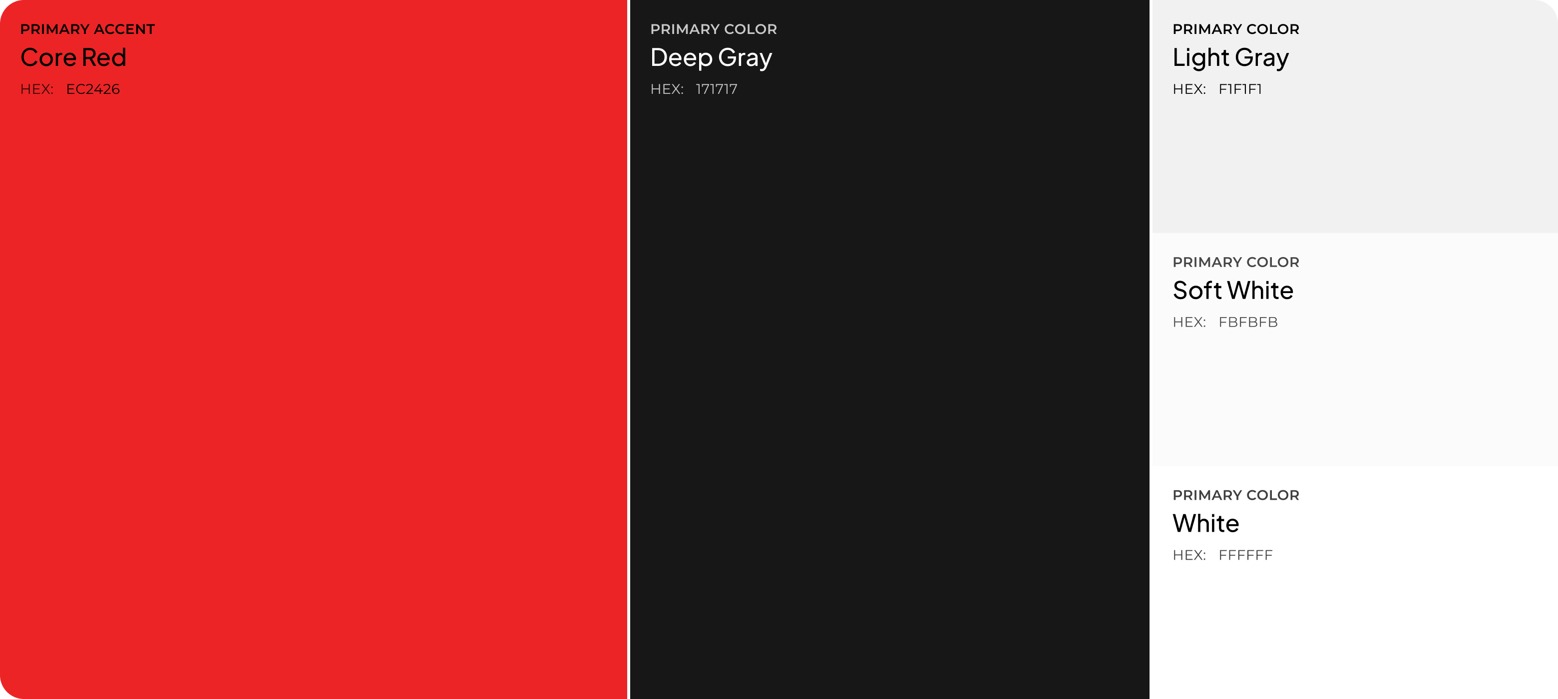 Design system color palette